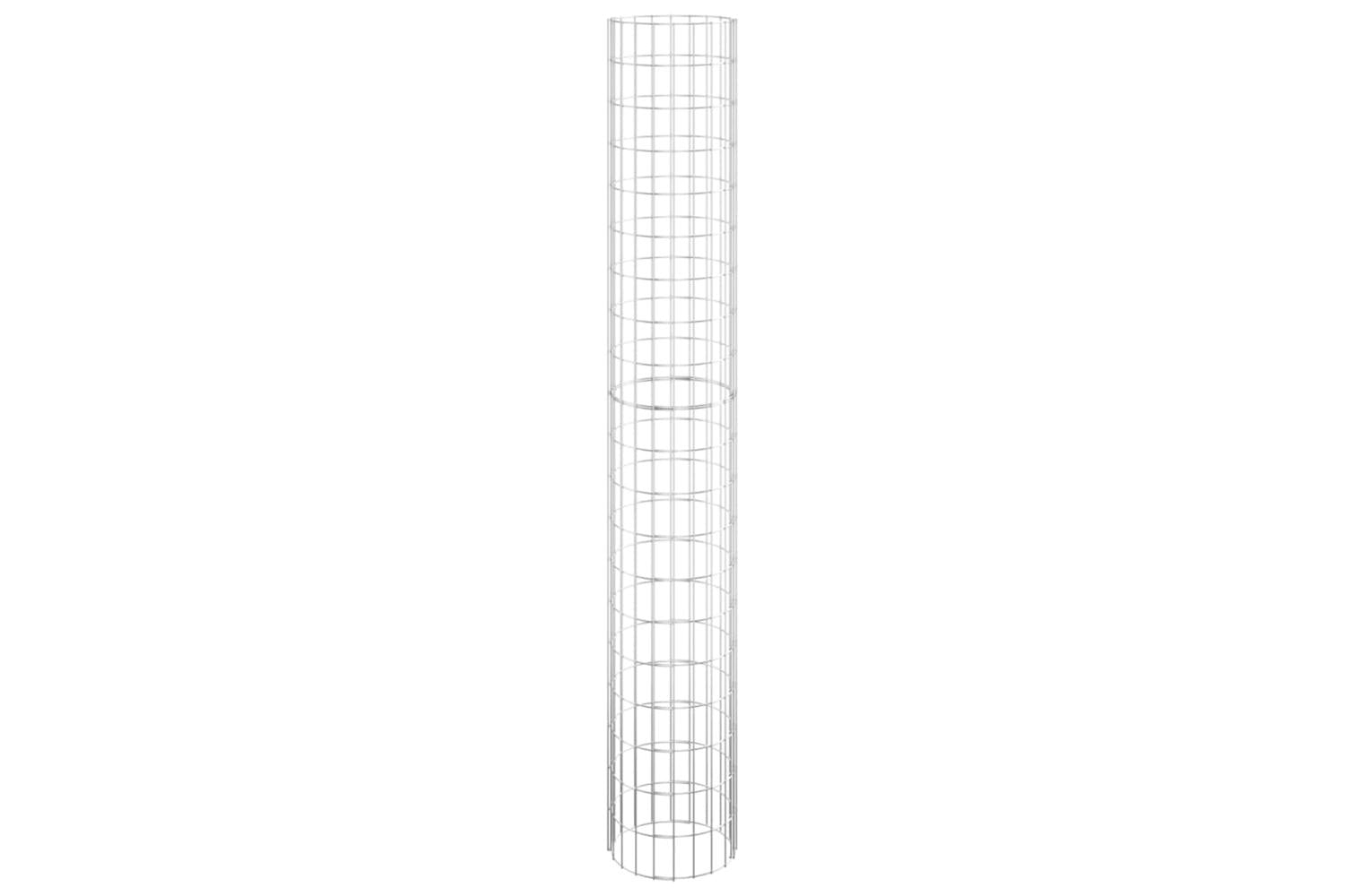 vidaXL 152014 Circular Gabion Pole Galvanised Steel ÃƒÂƒÃ‚Â˜30x200cm-3