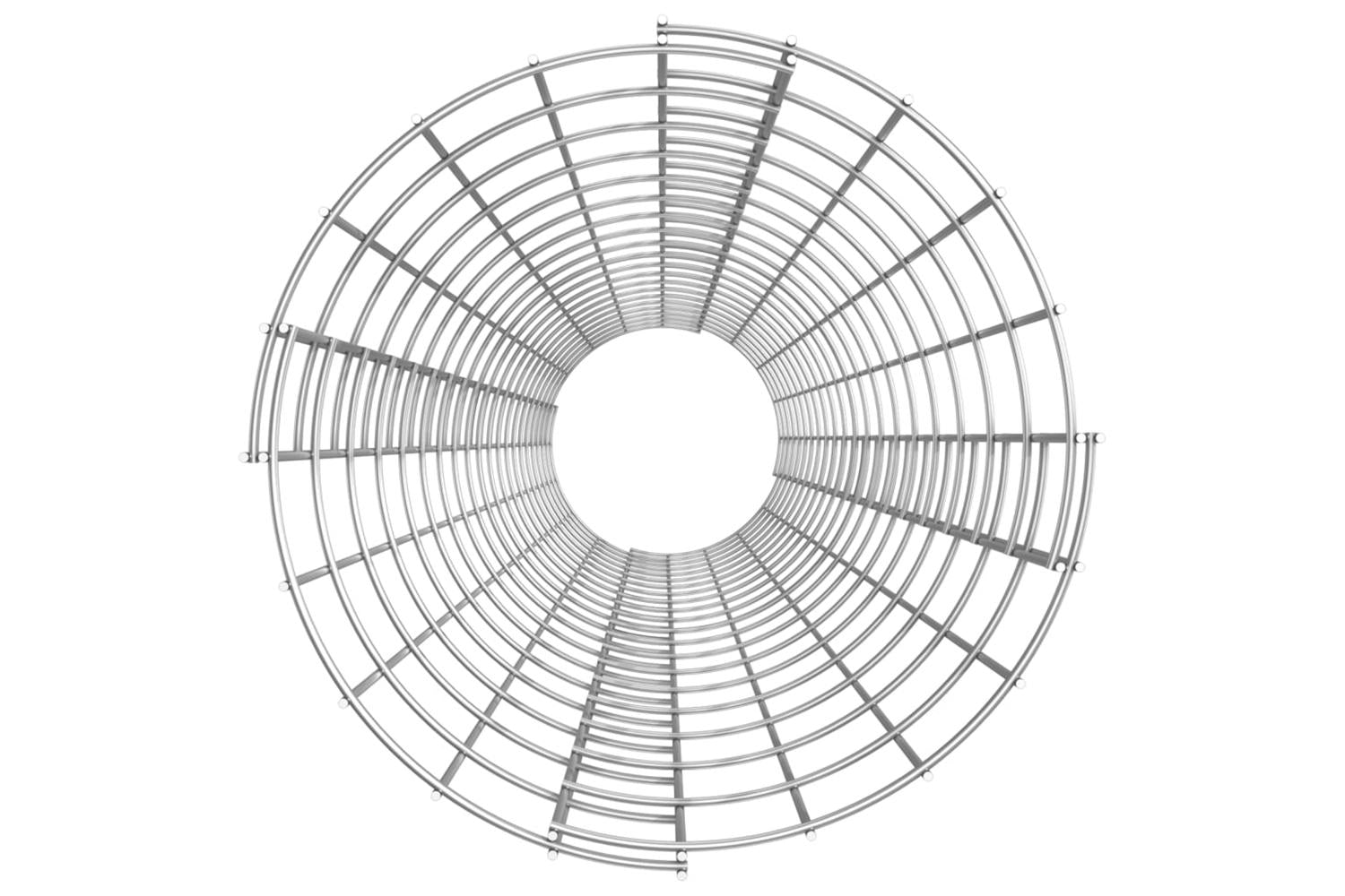 vidaXL 152014 Circular Gabion Pole Galvanised Steel ÃƒÂƒÃ‚Â˜30x200cm-4