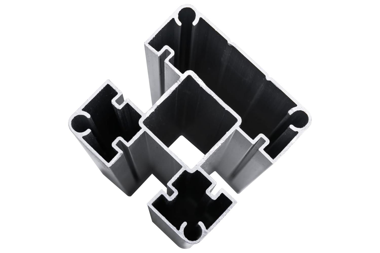vidaXL 3070457 Fence Panel Set Wpc 699x146cm Grey-8