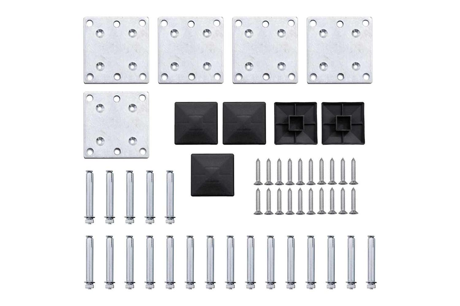 vidaXL 3070457 Fence Panel Set Wpc 699x146cm Grey-10