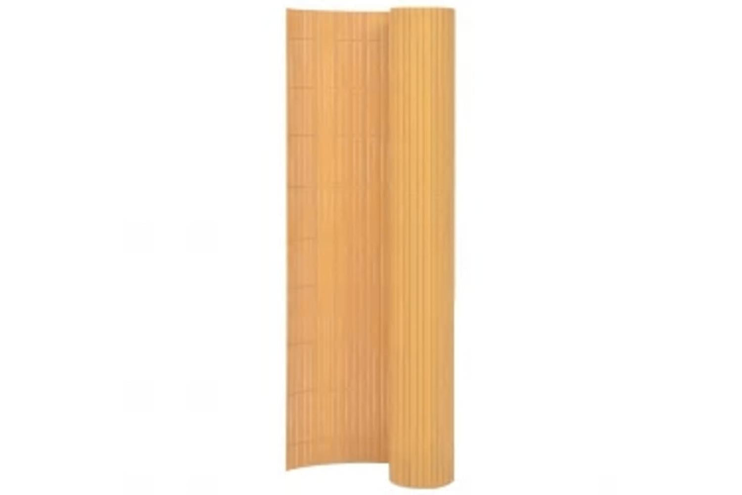 vidaXL 317158 Double-sided Garden Fence 110x400cm Yellow