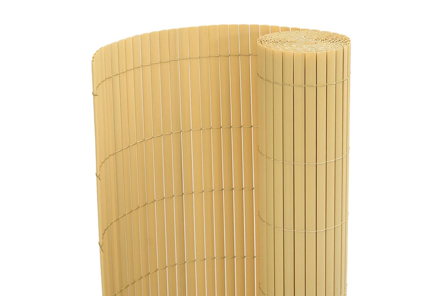 vidaXL 317158 Double-sided Garden Fence 110x400cm Yellow-2