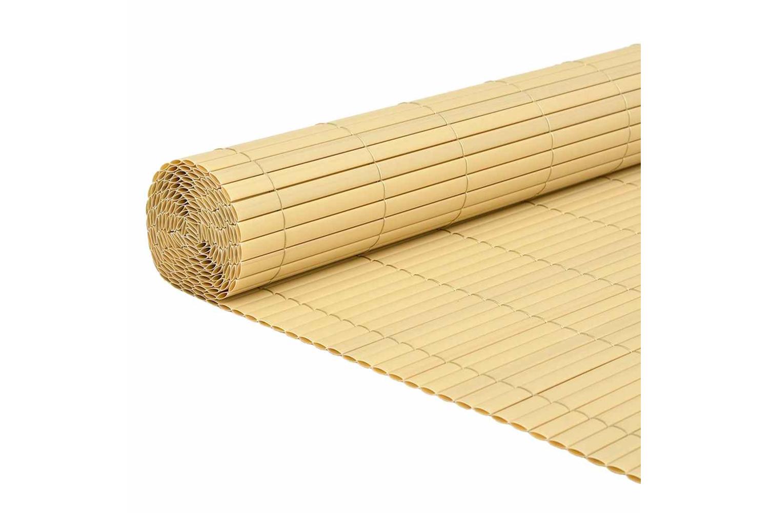 vidaXL 317158 Double-sided Garden Fence 110x400cm Yellow-3