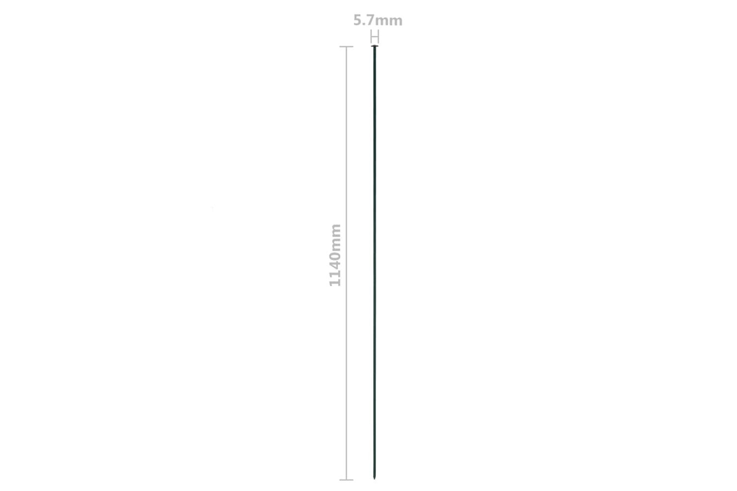 vidaXL 146107 Pond Fence Set 99.6x79.8cm Green-8