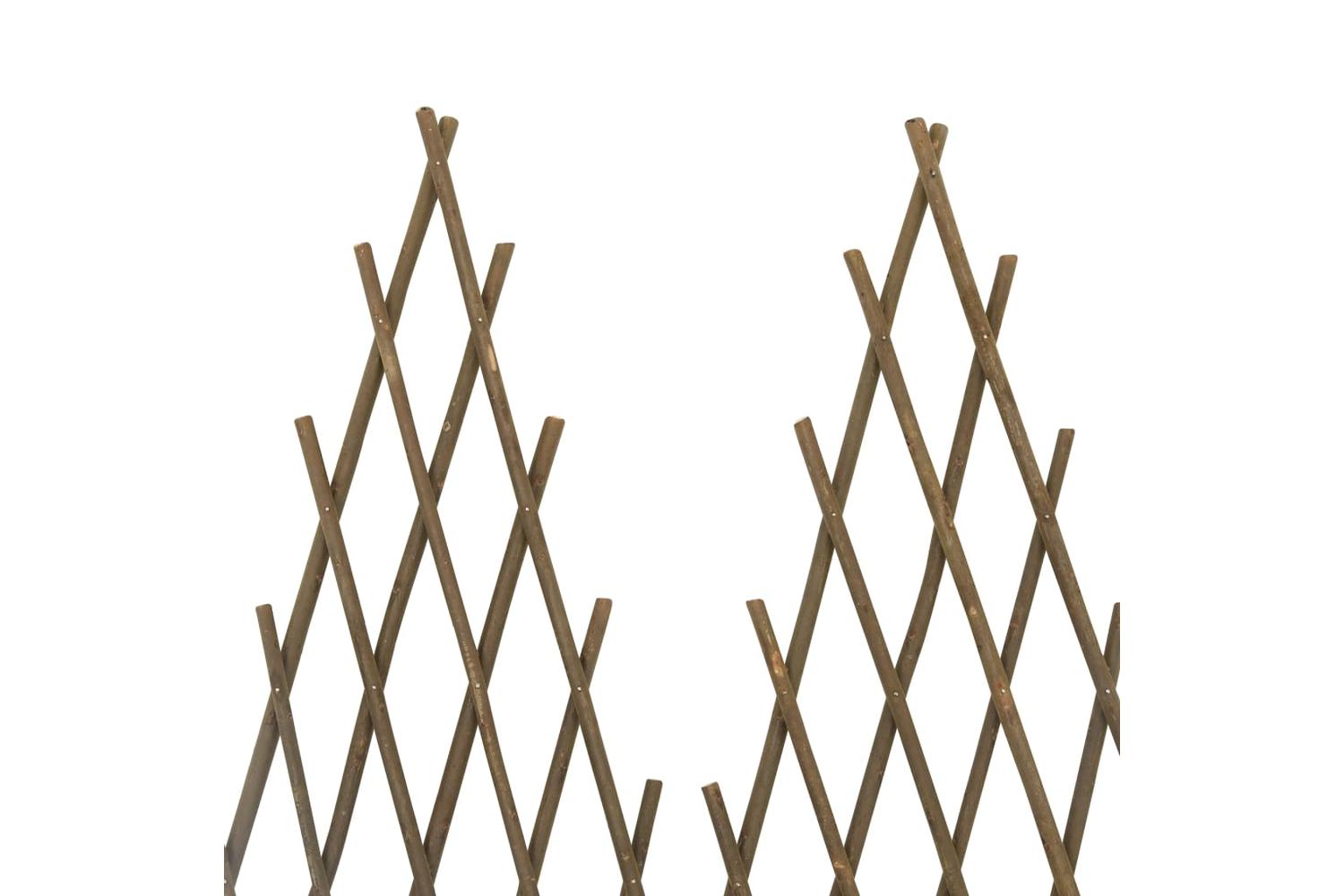 vidaXL 147794 Garden Trellis Fences 5 Pcs 170x75cm Willow-5