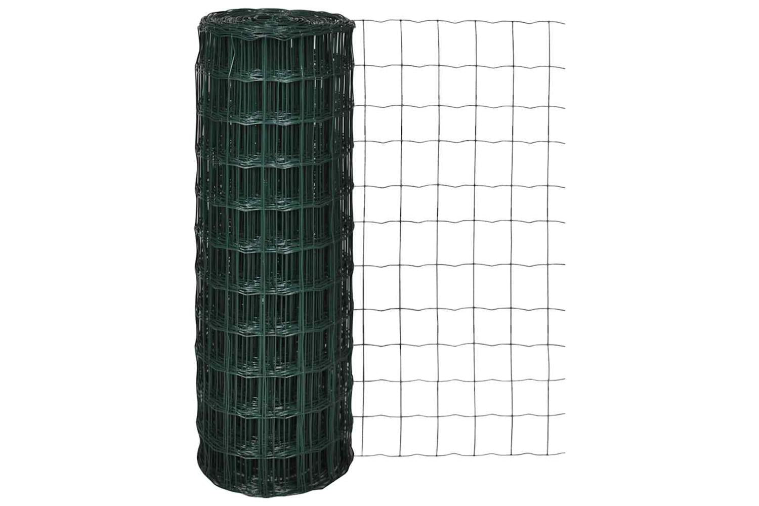 Vidaxl 140586 Euro Fence Steel 10x1.2 M Green