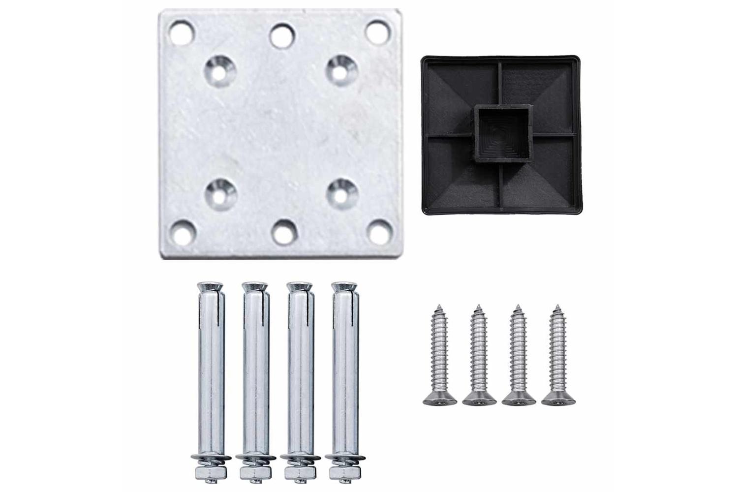 vidaXL Garden Fence Wpc 175x105cm Grey-7
