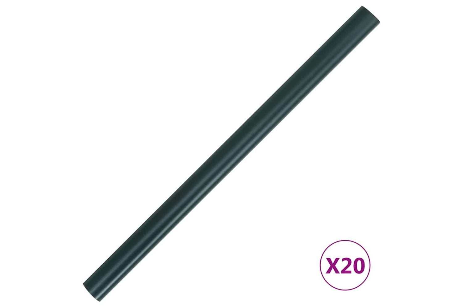 Vidaxl Garden Privacy Screen Pvc 35x0.19 M Matte Green-8