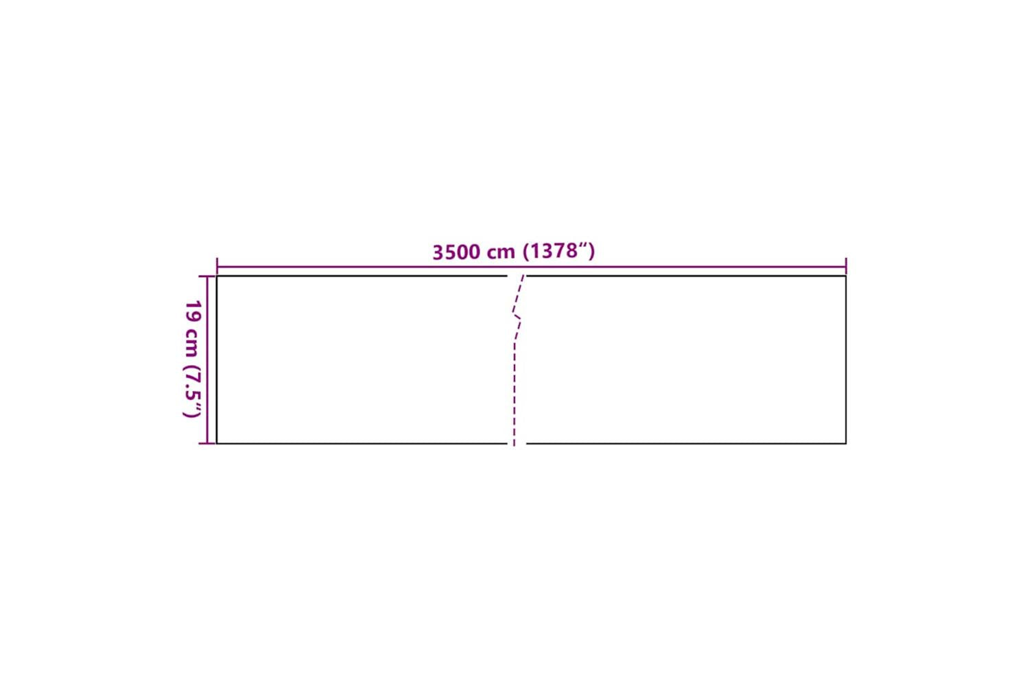 Vidaxl Garden Privacy Screen Pvc 35x0.19 M Matte Green-10