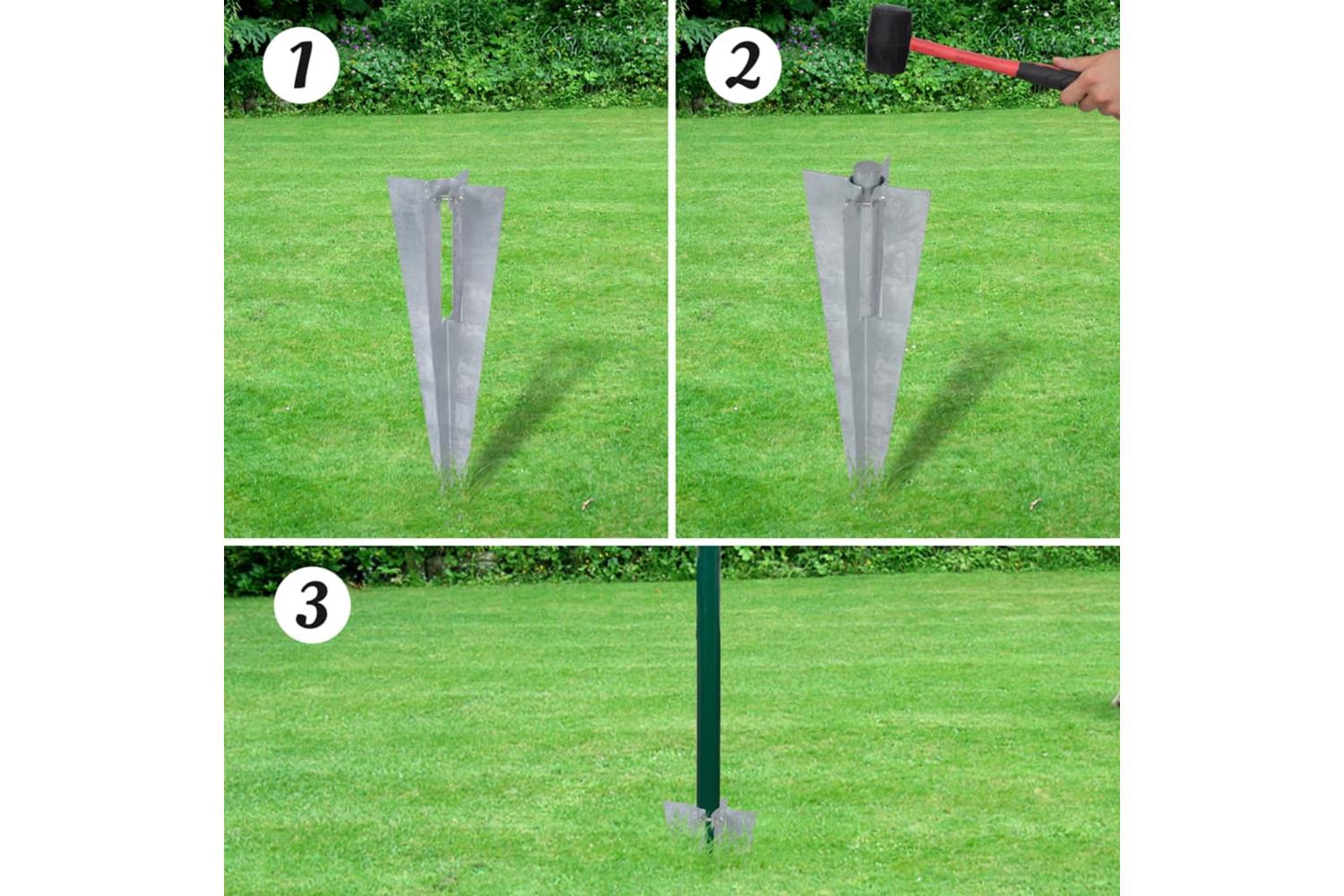 Vidaxl 142387 Euro Fence Steel 25x0.8 M Green-5