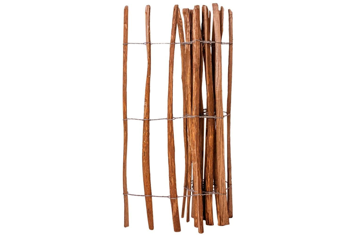 vidaXL 43142 Picket Fence Hazel Wood 120x250cm