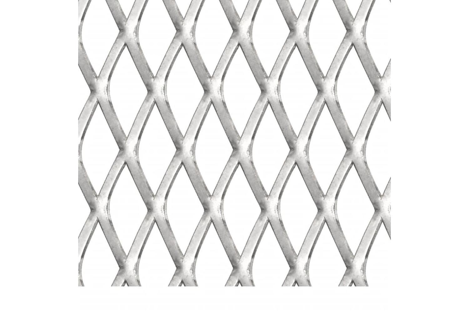 vidaXL 142280 Garden Wire Fence Stainless Steel 50x50cm 20x10x2mm-3