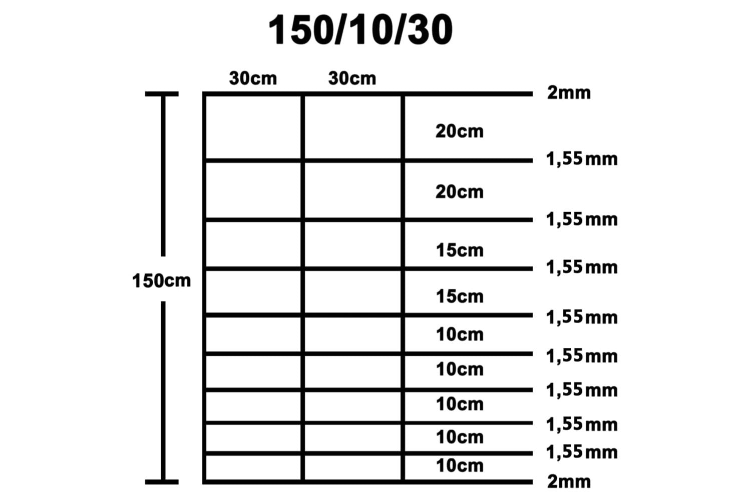 Vidaxl 149488 Garden Fence Galvanised Steel 50x1.5 M Silver-5