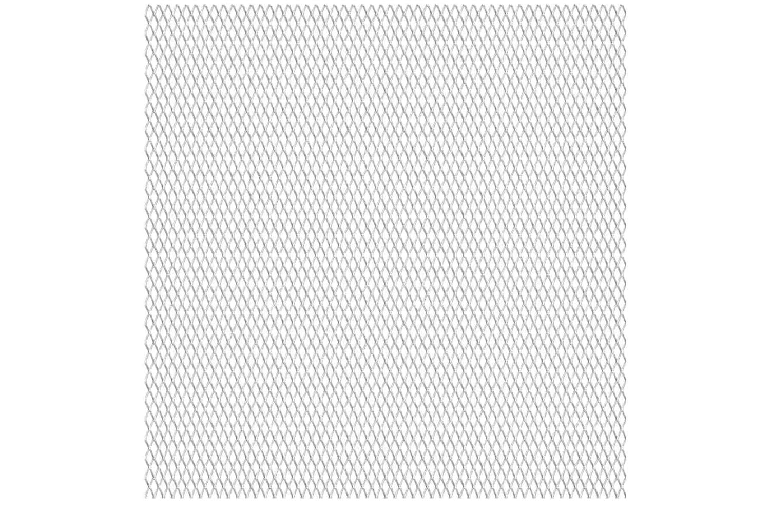vidaXL 142283 Garden Wire Fence Stainless Steel 100x85cm 30x17x2.5mm