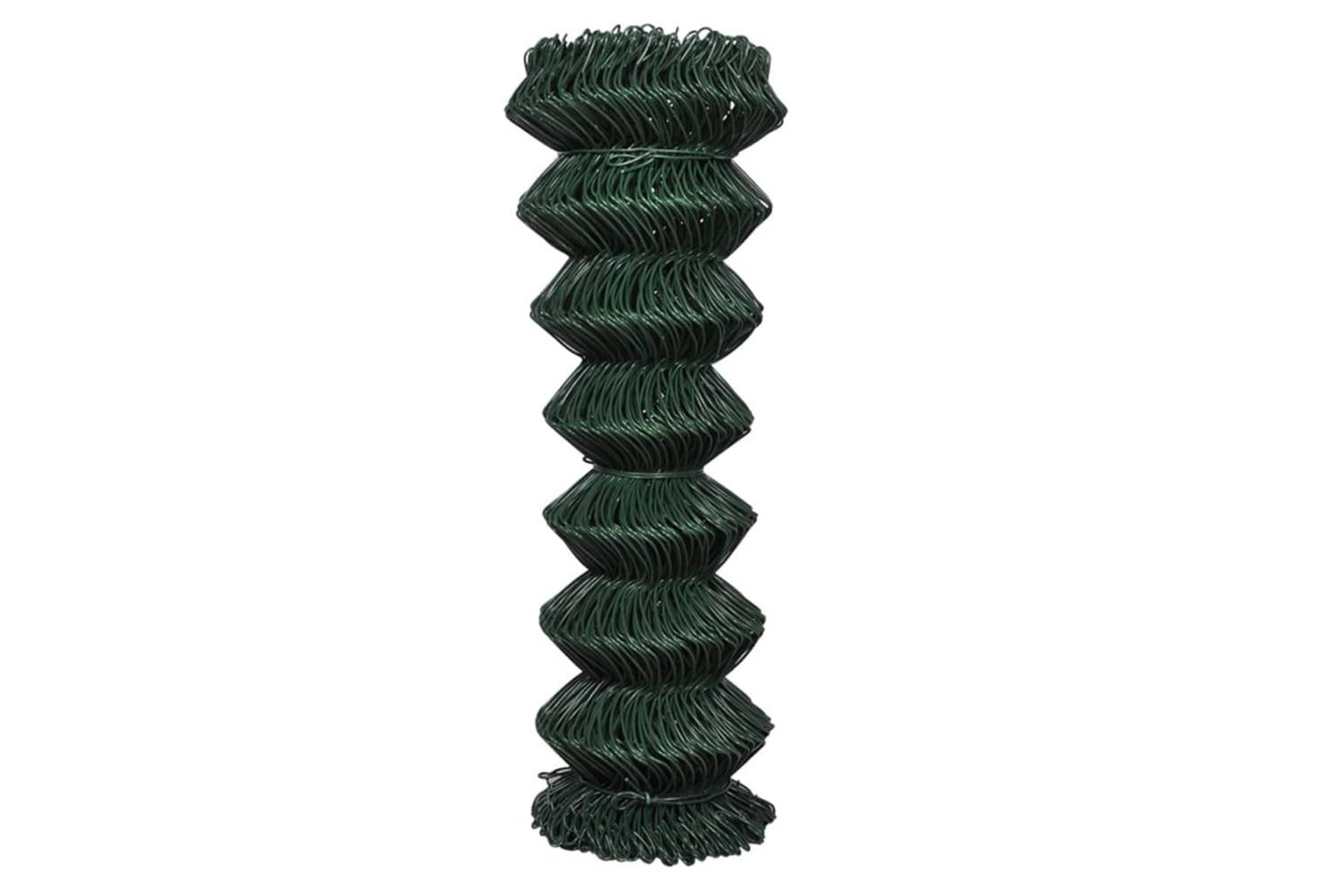 Vidaxl 140350 Chain Link Fence Steel 1,25x25 M-2