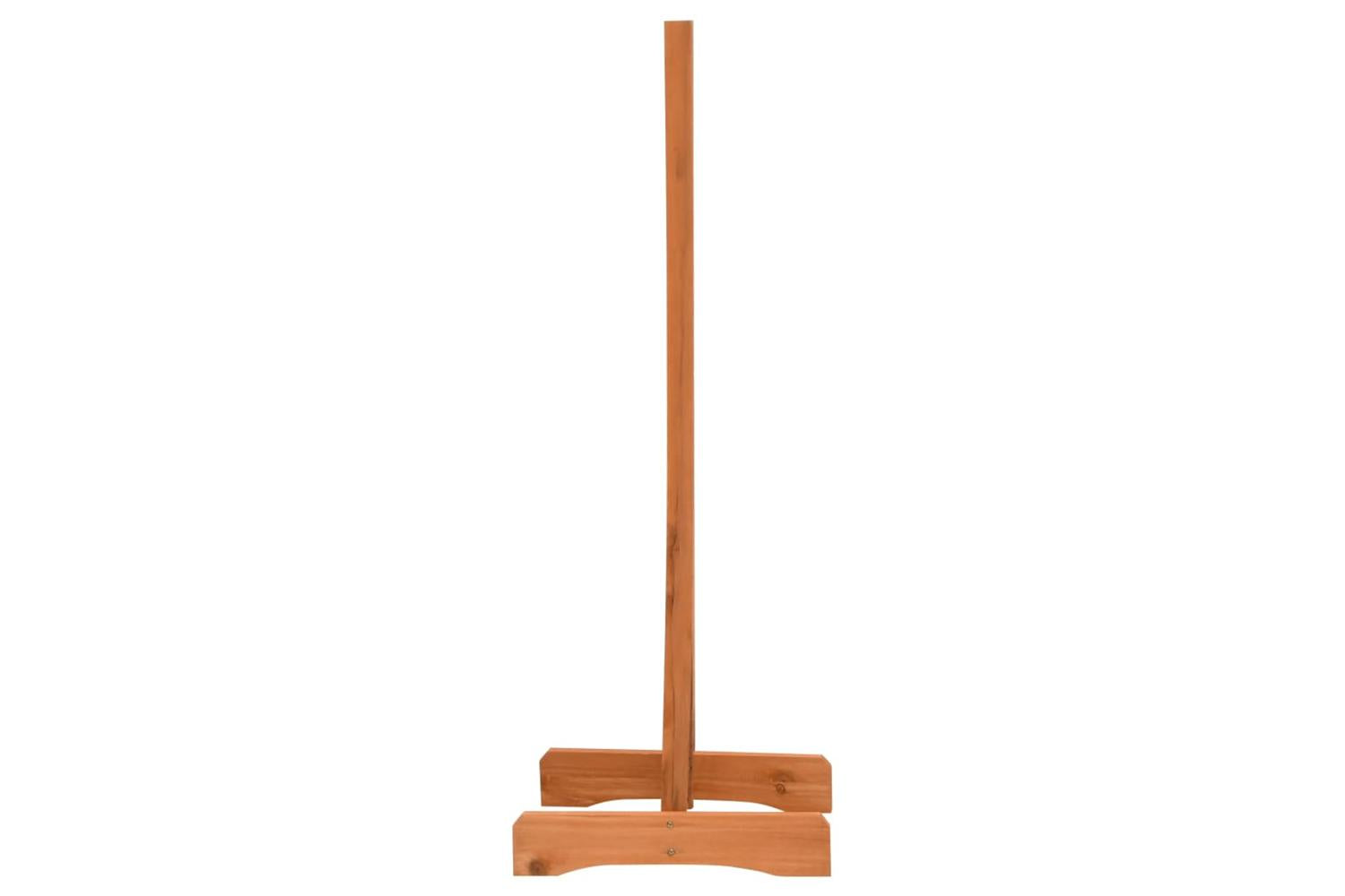 Vidaxl 314826 Garden Trellis Fence Orange 150x80 Cm Solid Firwood-5