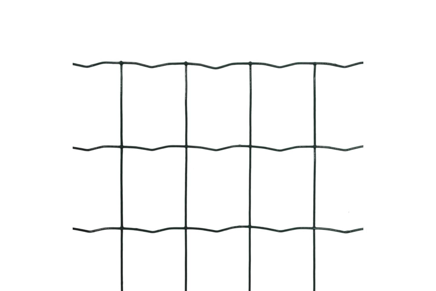 Vidaxl 140579 Euro Fence Steel 25x1.0 M Green-2