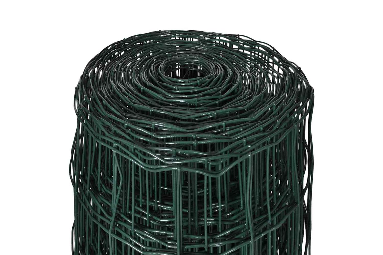 Vidaxl 140587 Euro Fence Steel 10x1.5 M Green-4