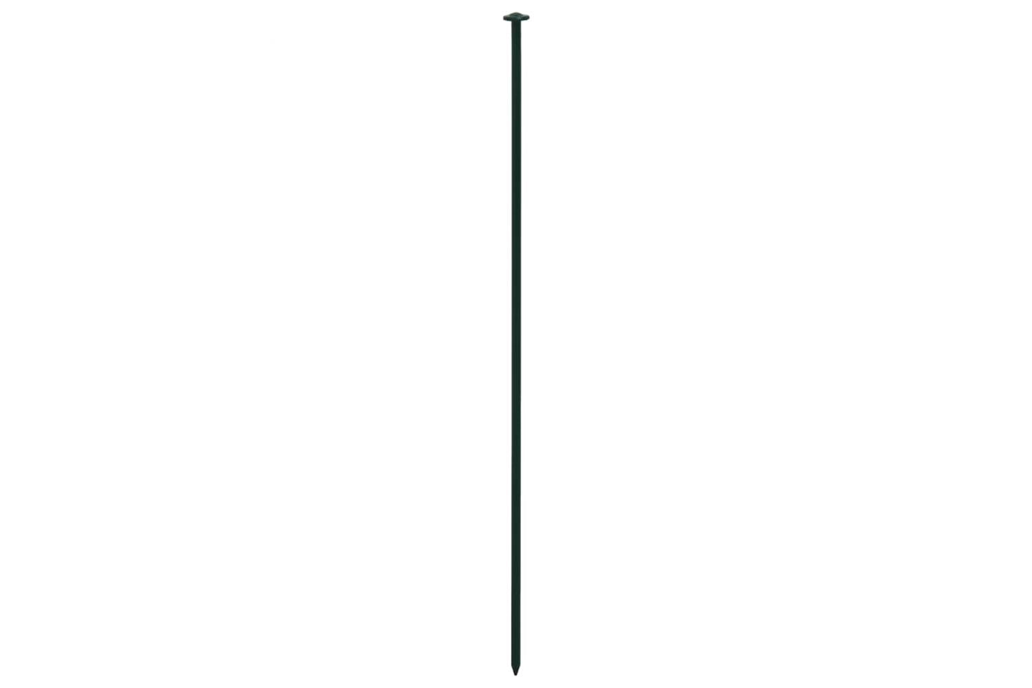 vidaXL 146101 Arched Pond Fence Set 77.3x26cm Green-5