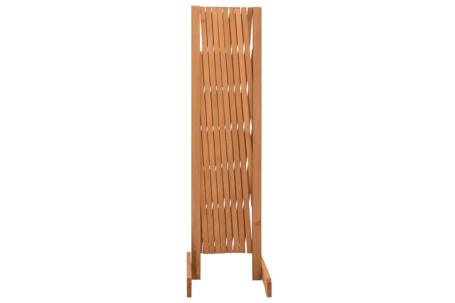 Vidaxl 314828 Garden Trellis Fence Orange 180x100 Cm Solid Firwood-3