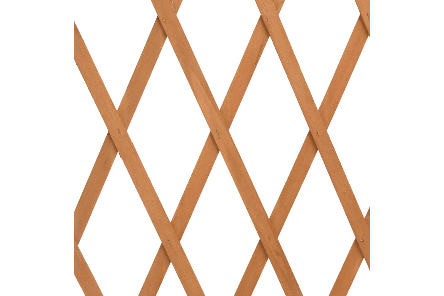 Vidaxl 314828 Garden Trellis Fence Orange 180x100 Cm Solid Firwood-6