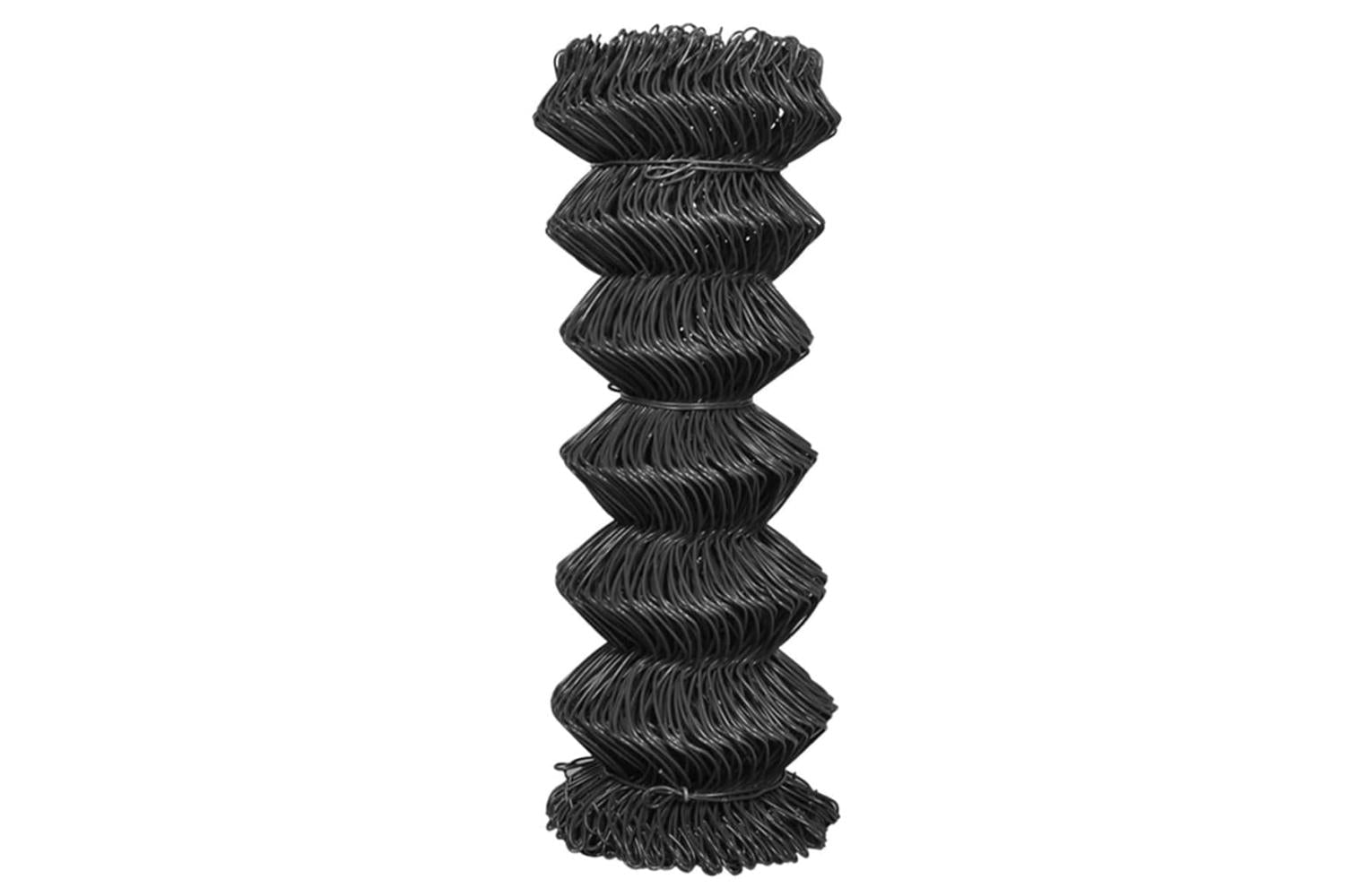 Vidaxl 142429 Chain Link Fence Steel 25x1 M Grey-2