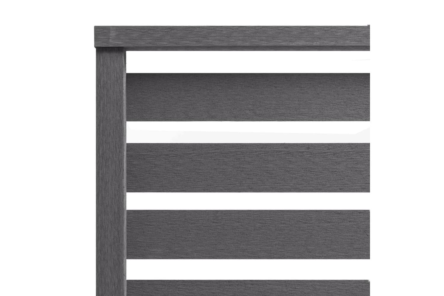 vidaXL 318110 Fence Panel Wpc 180x180cm Grey-3