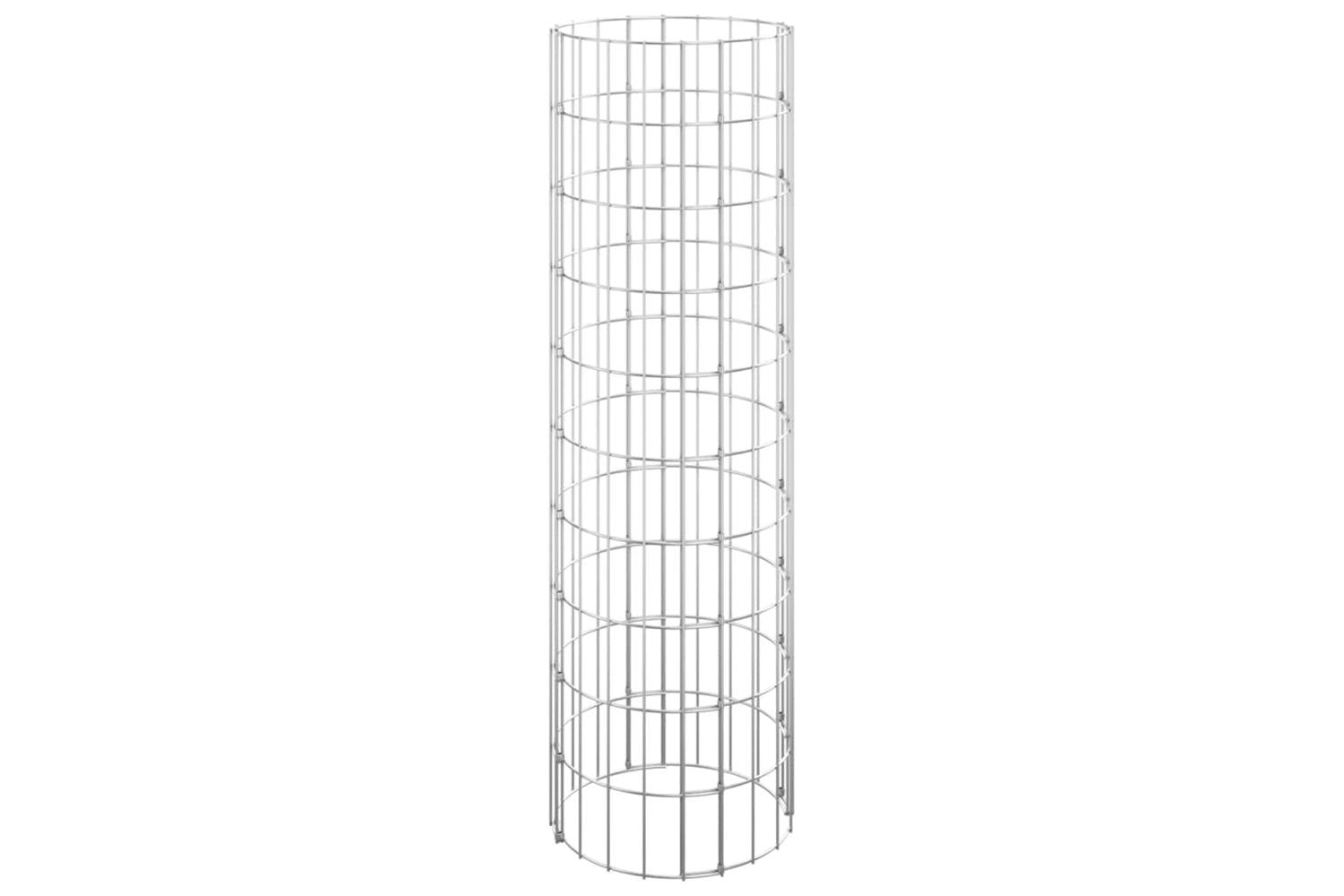vidaXL 152012 Circular Gabion Pole Galvanised Steel ÃƒÂƒÃ‚Â˜30x100cm-2