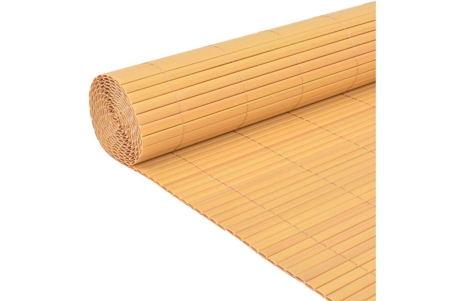 vidaXL 43624 Double-sided Garden Fence Pvc 90x300cm Yellow-4
