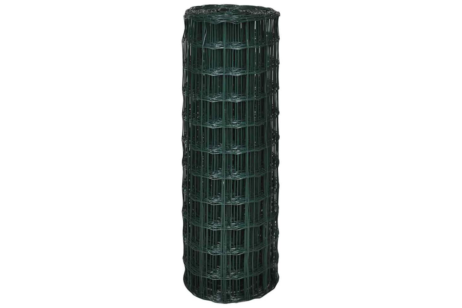 Vidaxl 140585 Euro Fence Steel 10x1.0 M Green-3
