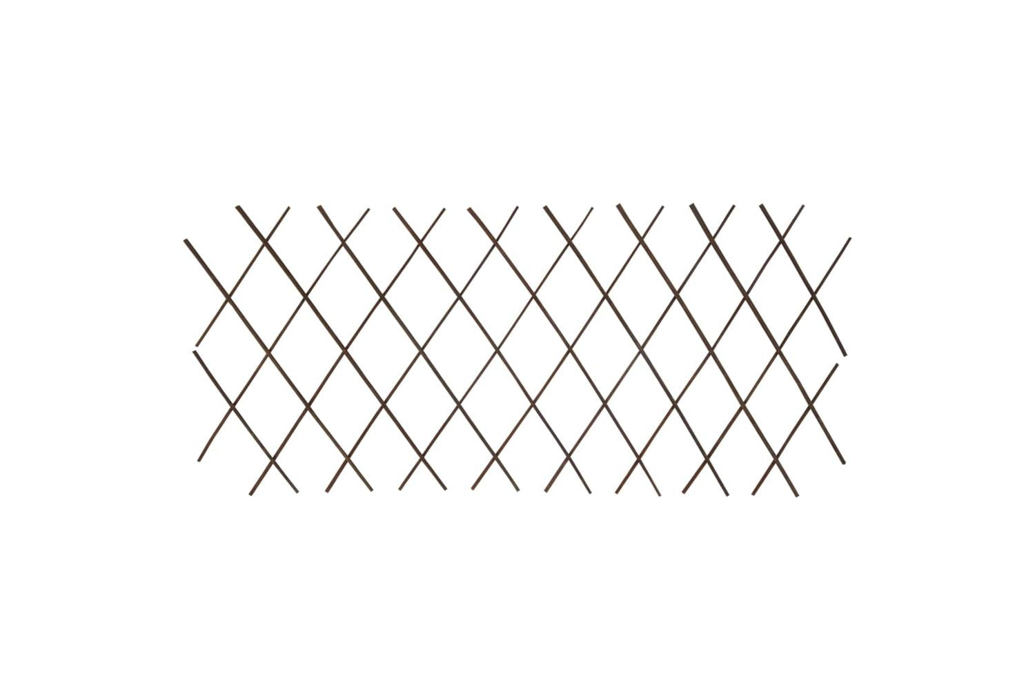vidaXL 146072 Willow Trellis Fences 5 Pcs 180x60cm-3