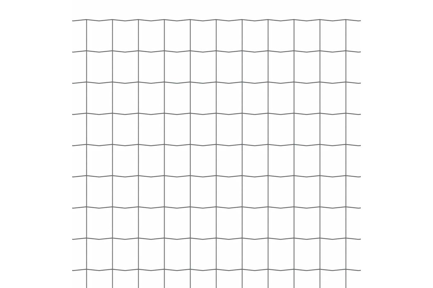 Vidaxl 142526 Euro Fence Steel 25x1 M Grey-4