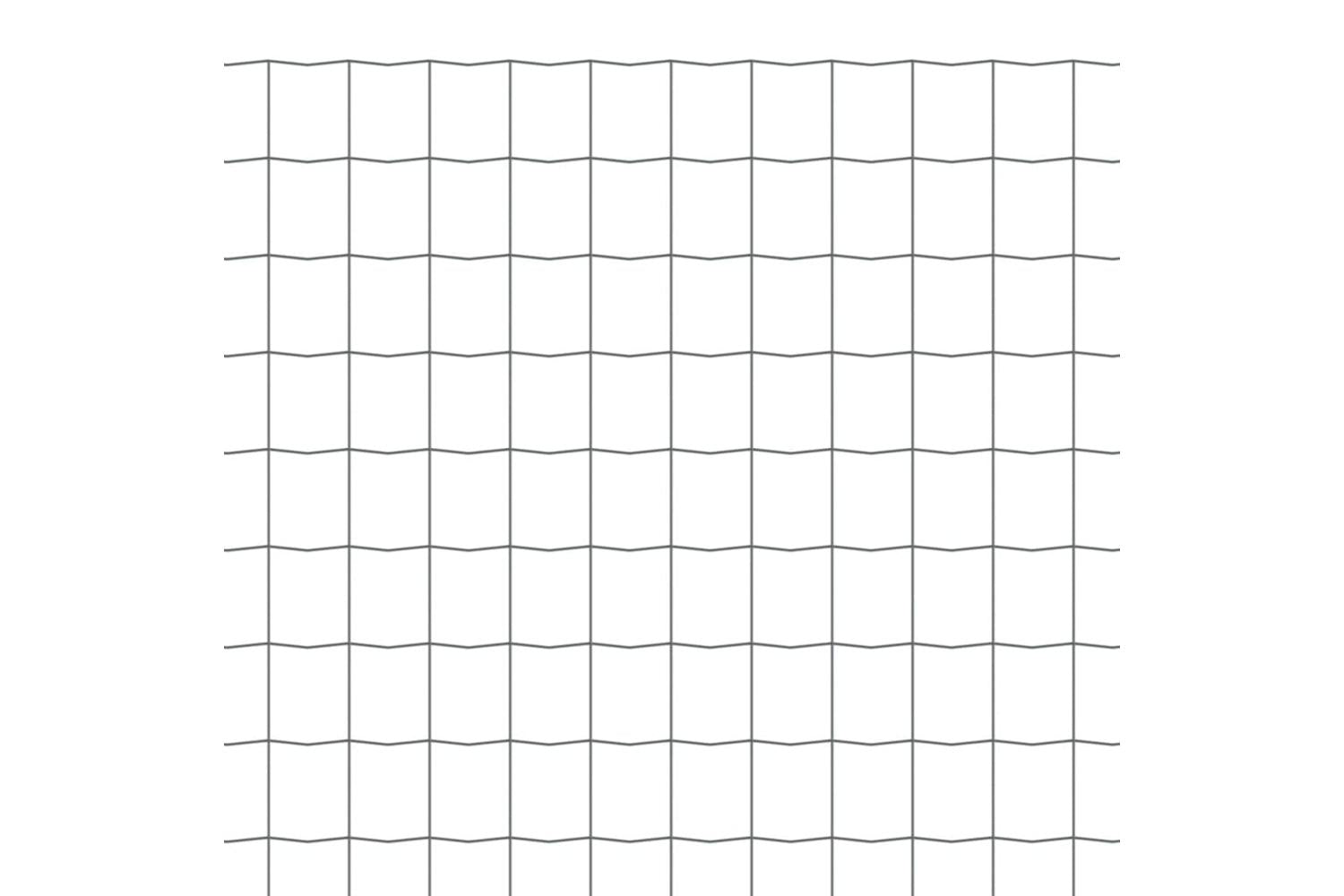 Vidaxl 142516 Euro Fence Steel 25x1.2 M Grey-4