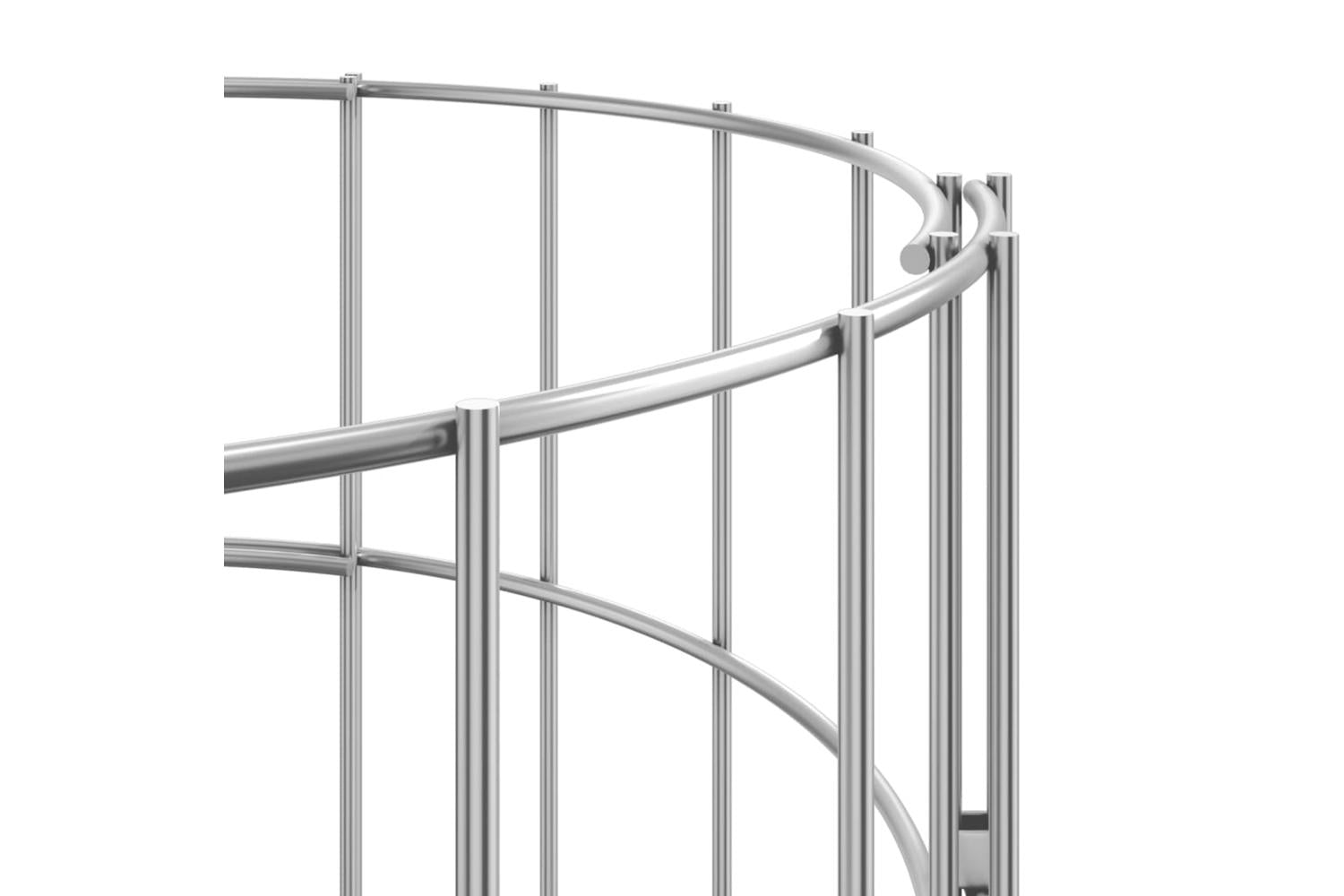 vidaXL 152011 Circular Gabion Pole Galvanised Steel ÃƒÂƒÃ‚Â˜30x50cm-5