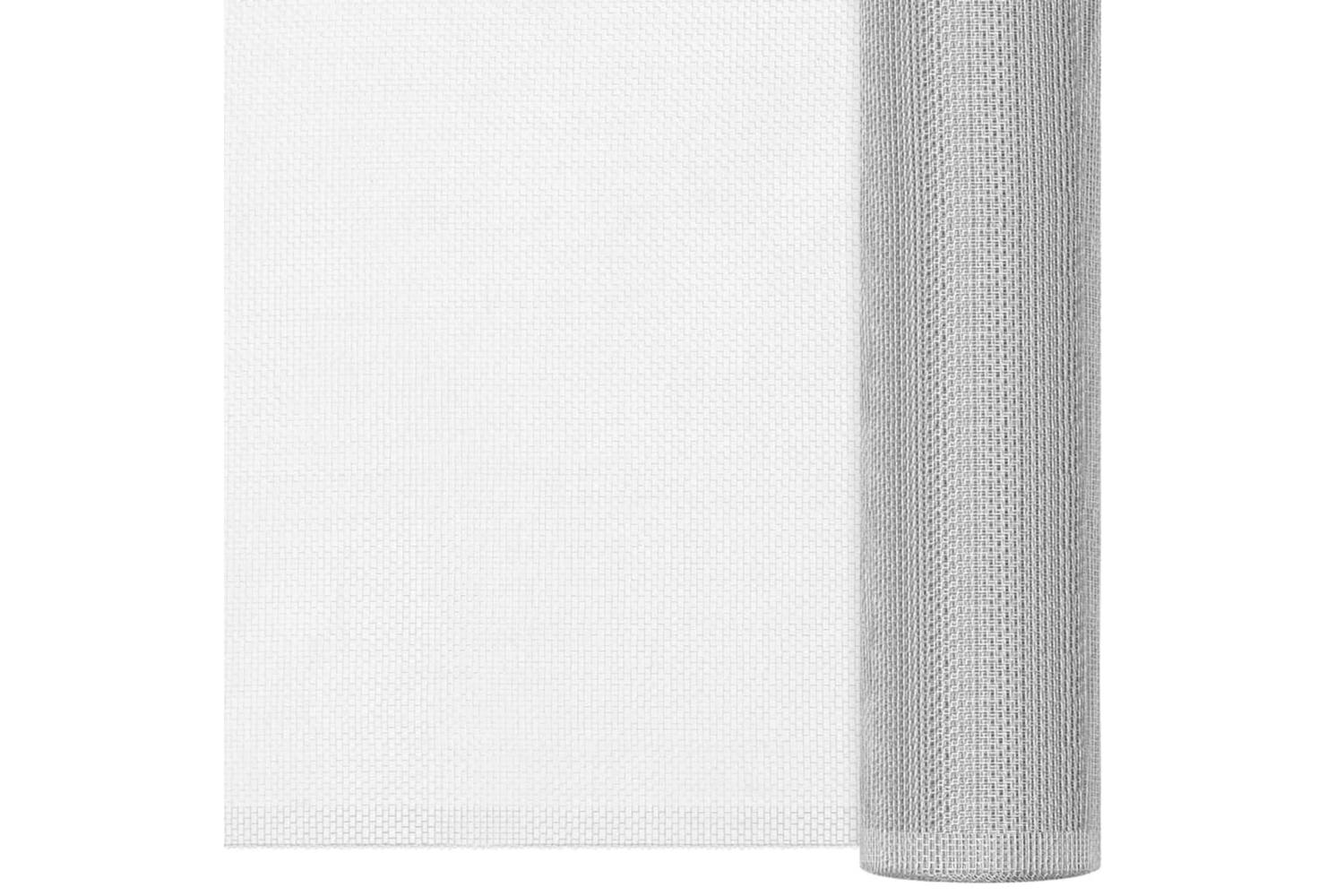 vidaXL 150850 Mesh Screen Aluminium 80x2000cm Silver-2