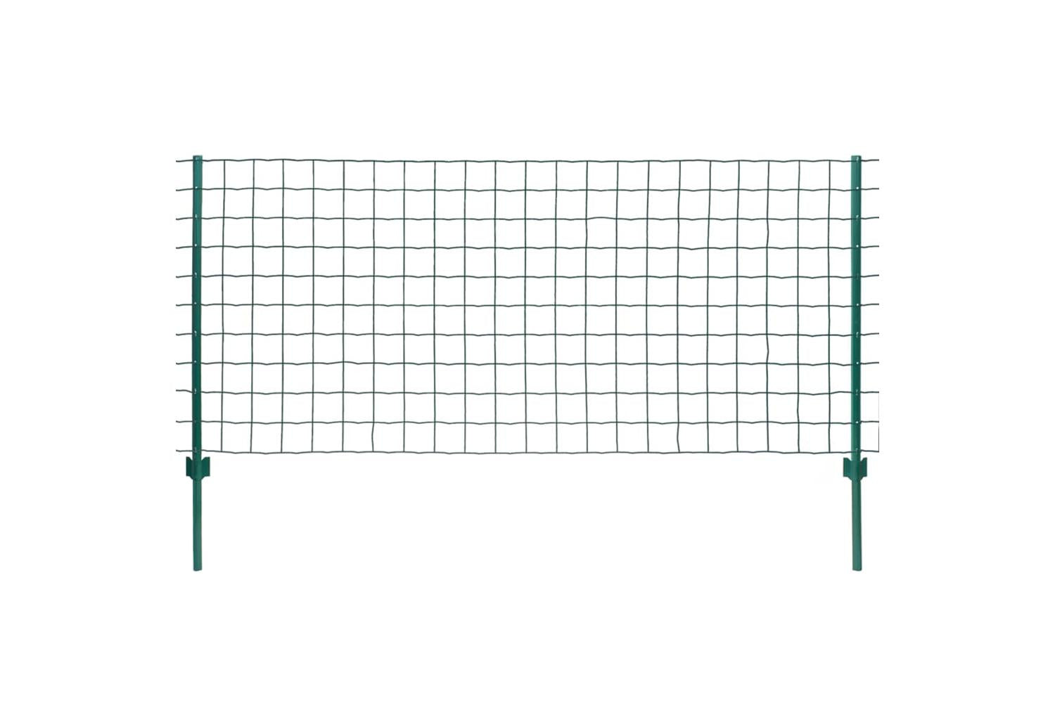 Vidaxl 142812 Euro Fence Steel 20x1.2 M Green-2