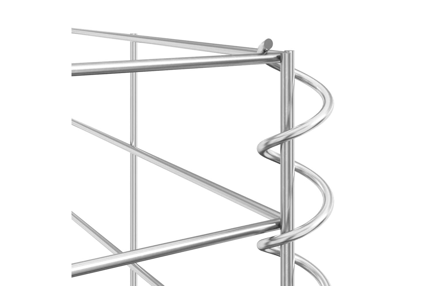Vidaxl 141049 6 Piece Gabion Set Galvanised Wire-6