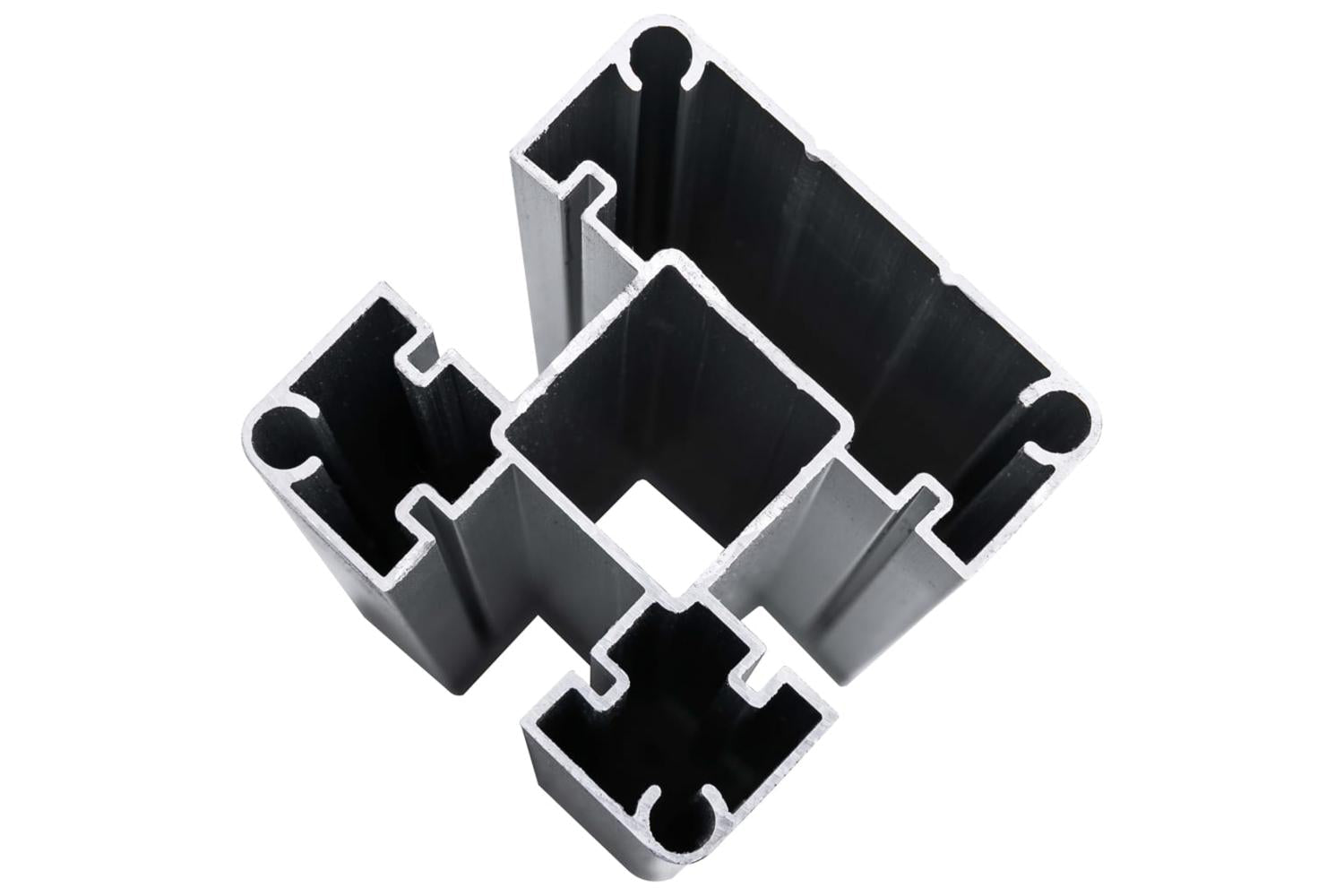vidaXL Fence Panel Wpc 95x(105-180)cm Grey-7