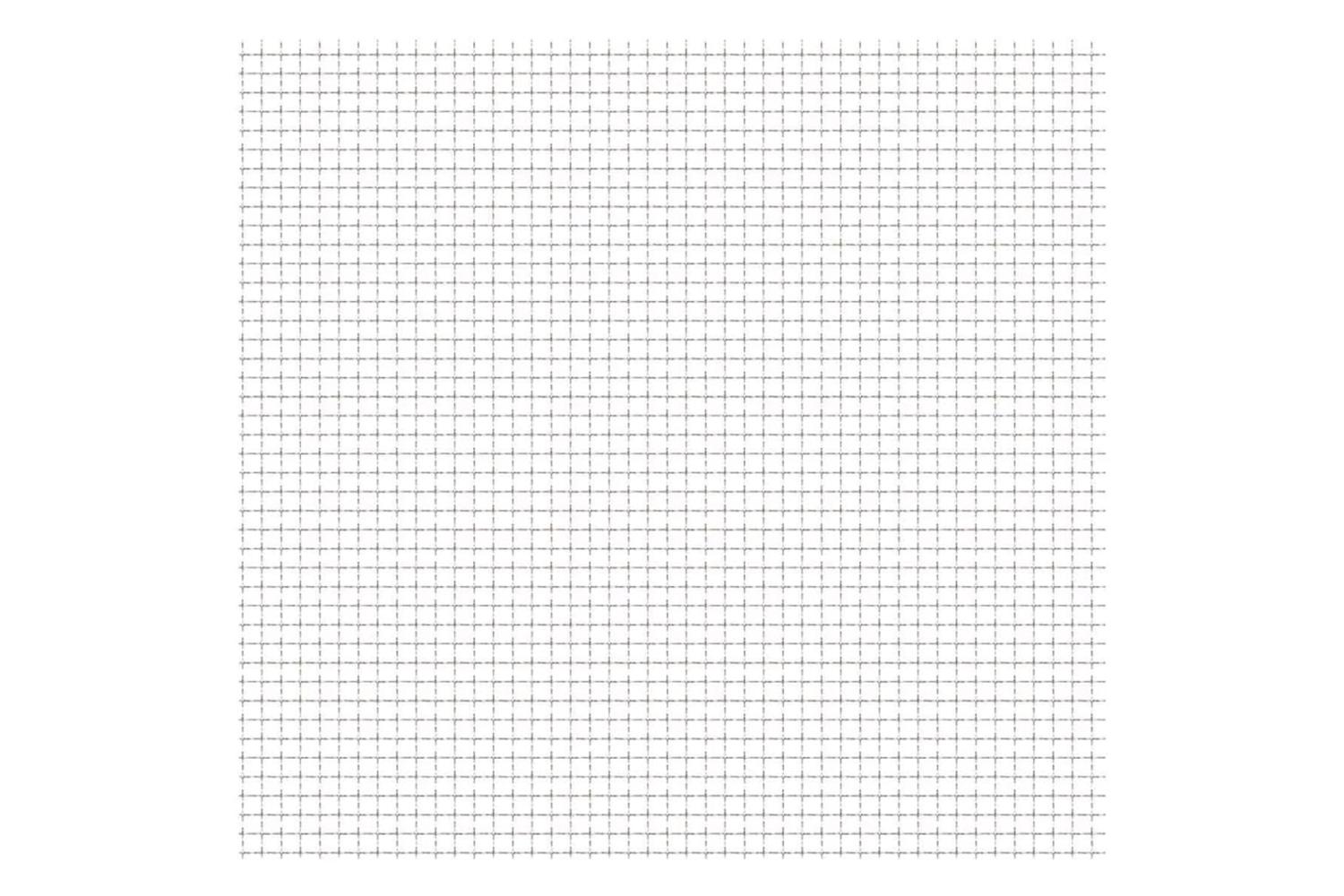 vidaXL 142290 Crimped Garden Wire Fence Stainless Steel 50x50cm 31x31x3mm