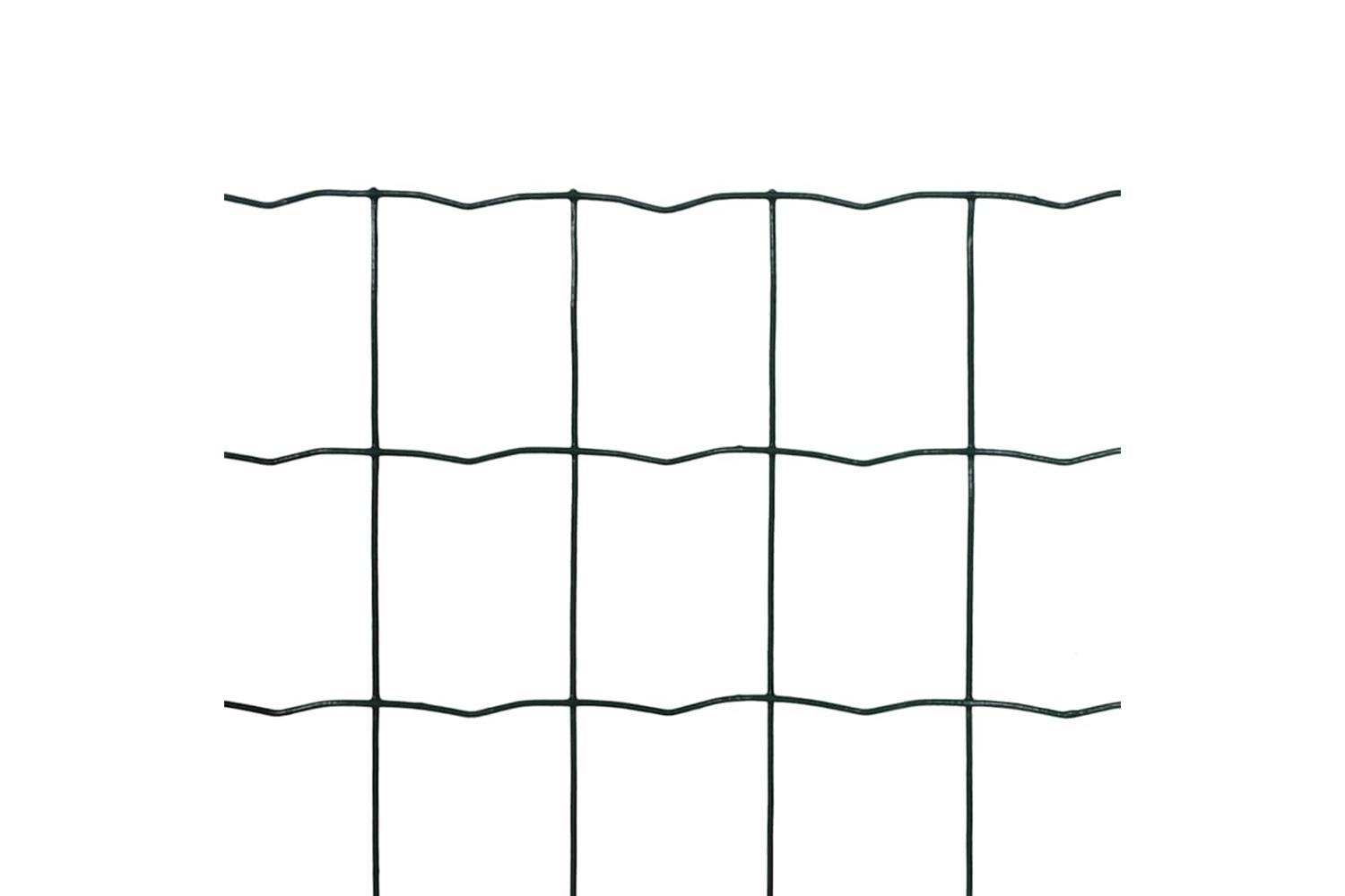 Vidaxl 140592 Euro Fence Steel 25x1.2 M Green-2