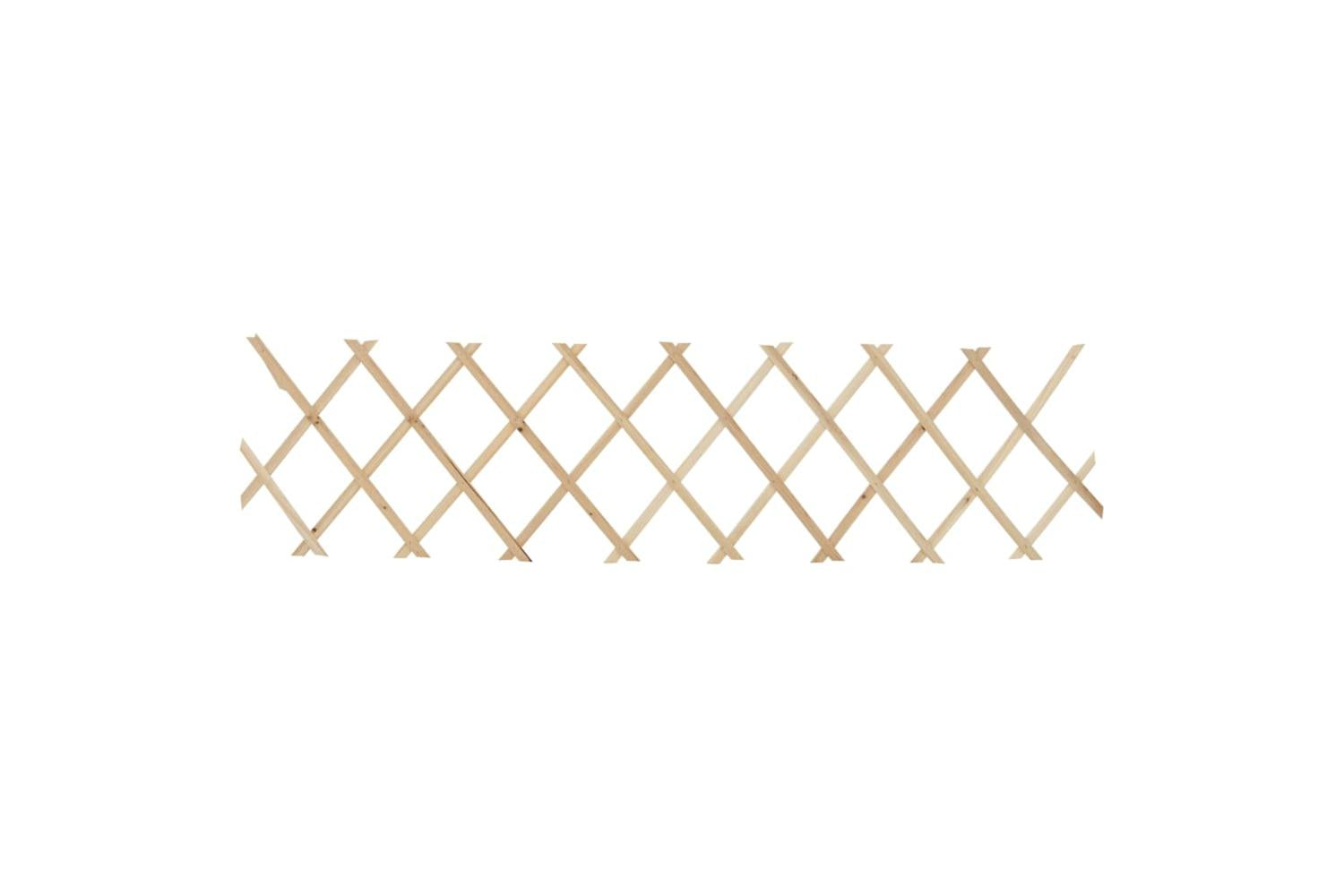 vidaXL 47239 Trellis Fences 5 Pcs Firwood 180x30cm-2