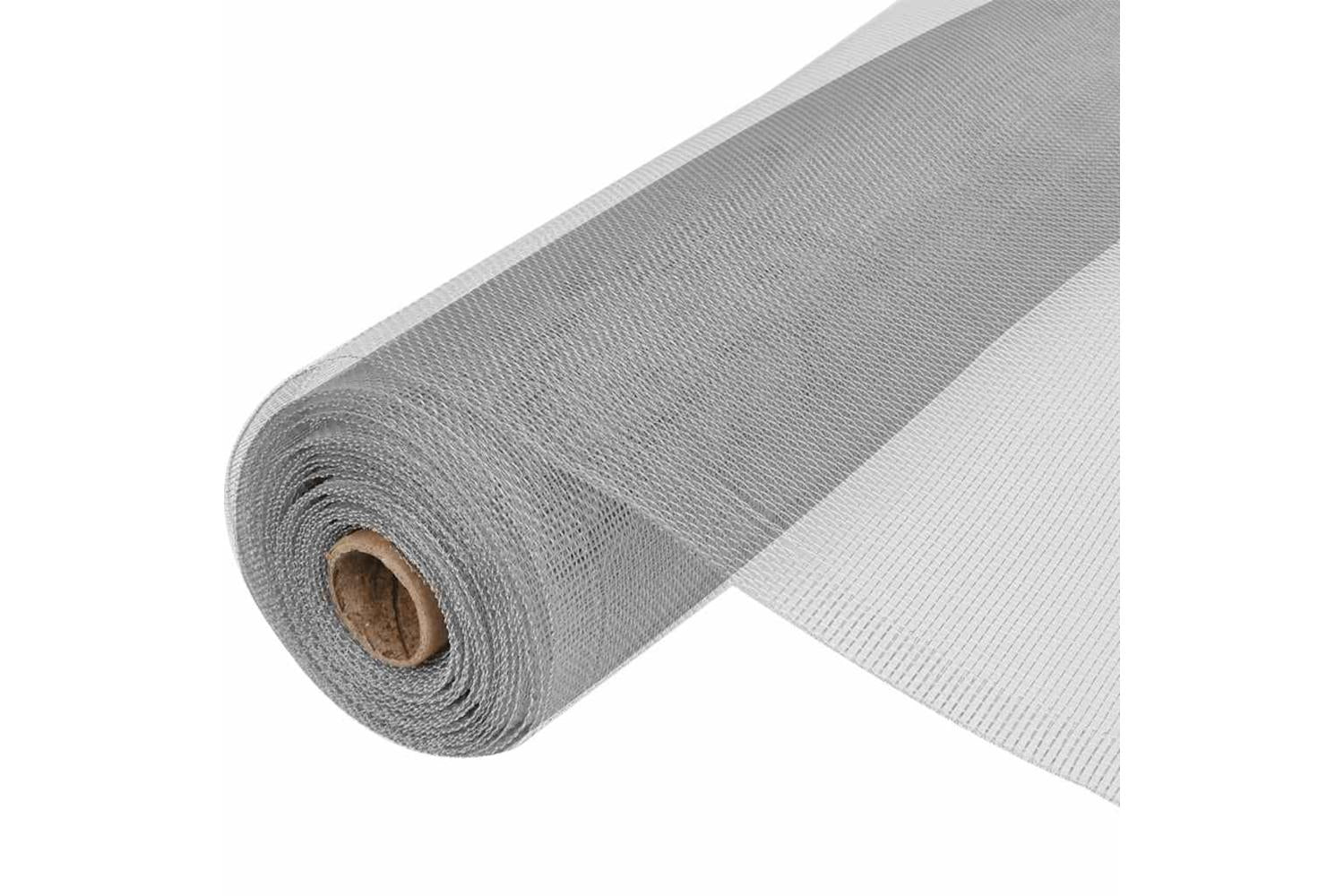 vidaXL 141158 Mesh Screen Aluminium 100x1000cm Silver