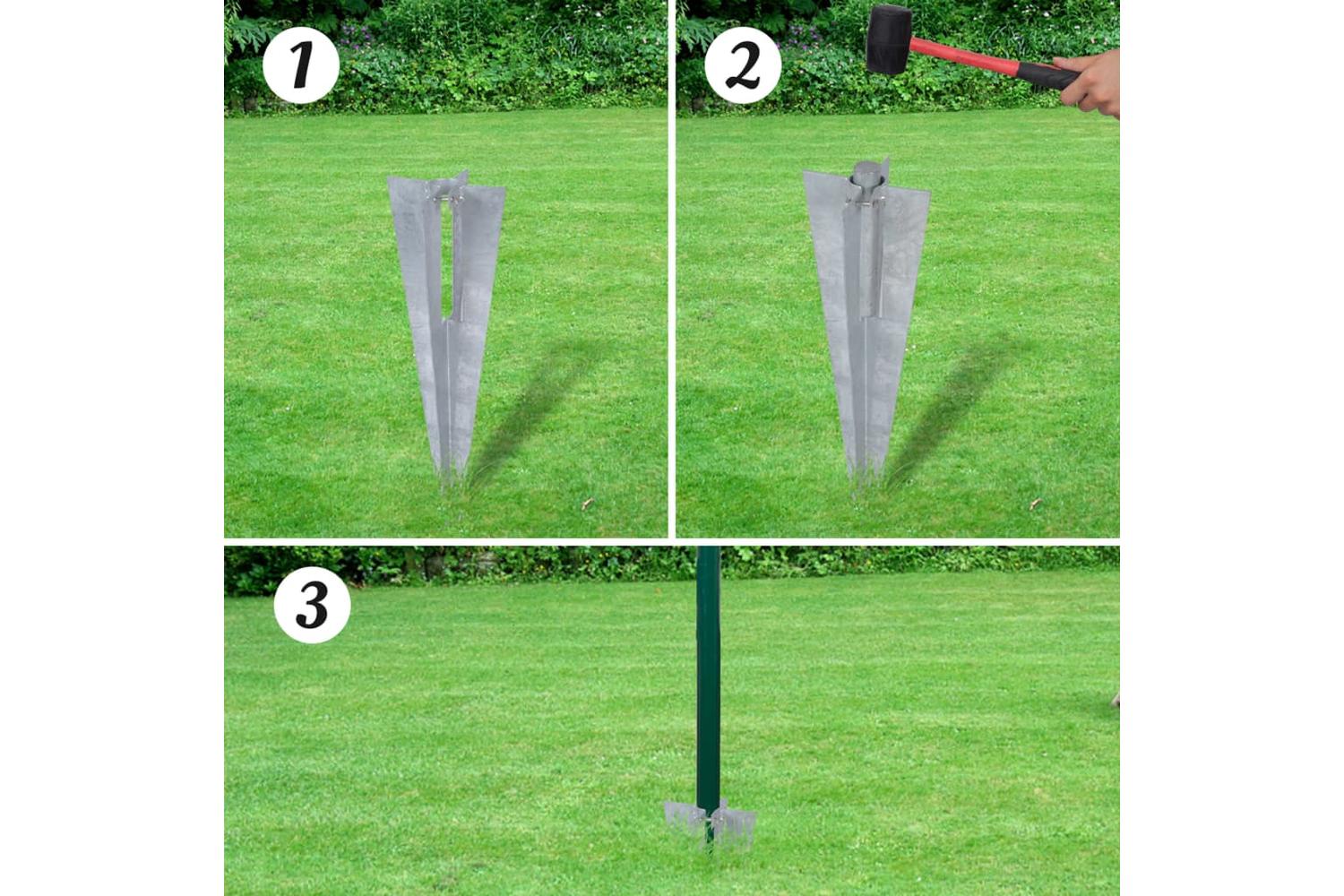 Vidaxl 142383 Euro Fence Steel 10x1.2 M Green-5