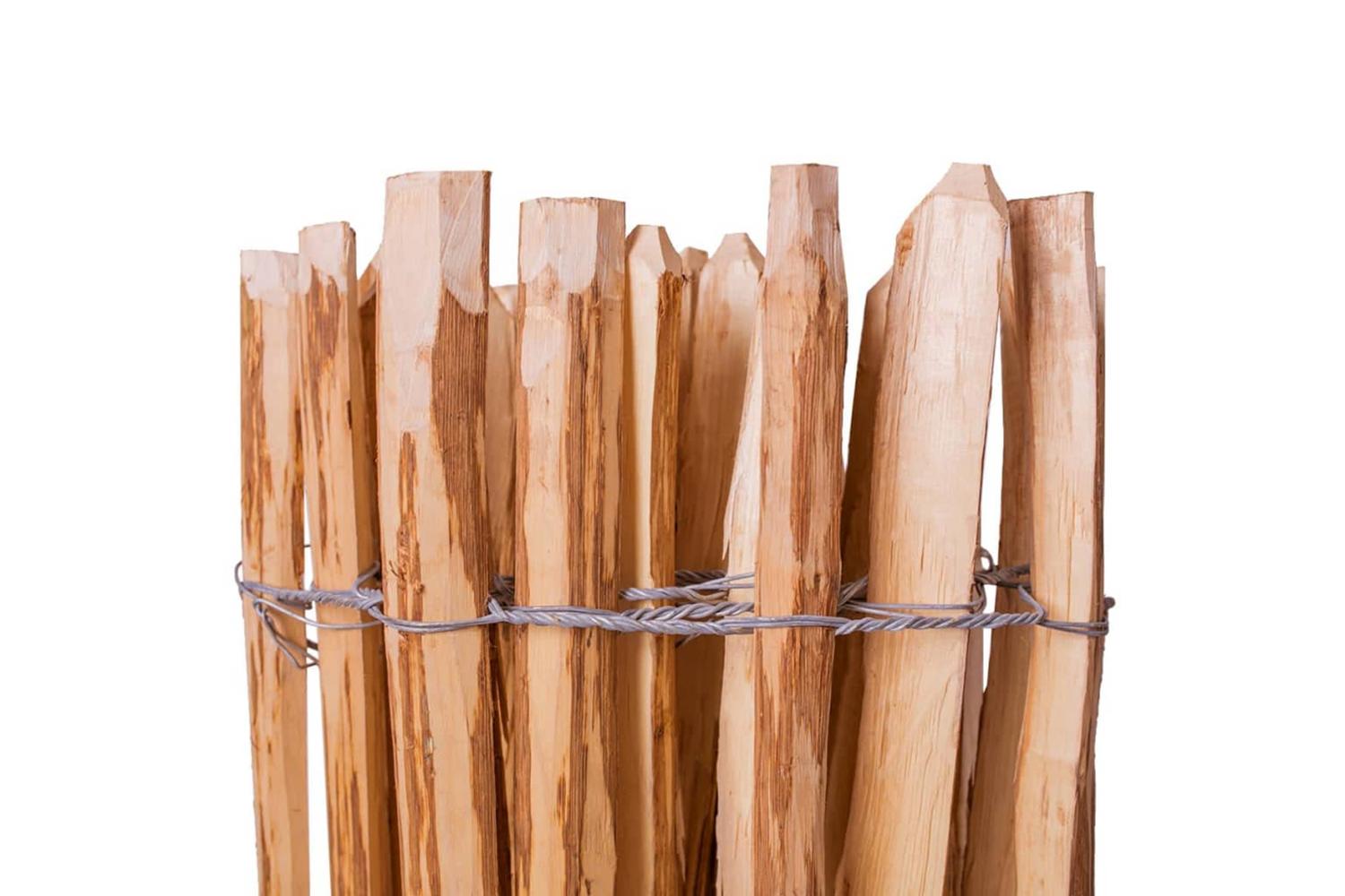 vidaXL 43136 Picket Fence Hazel Wood 60x500cm-3