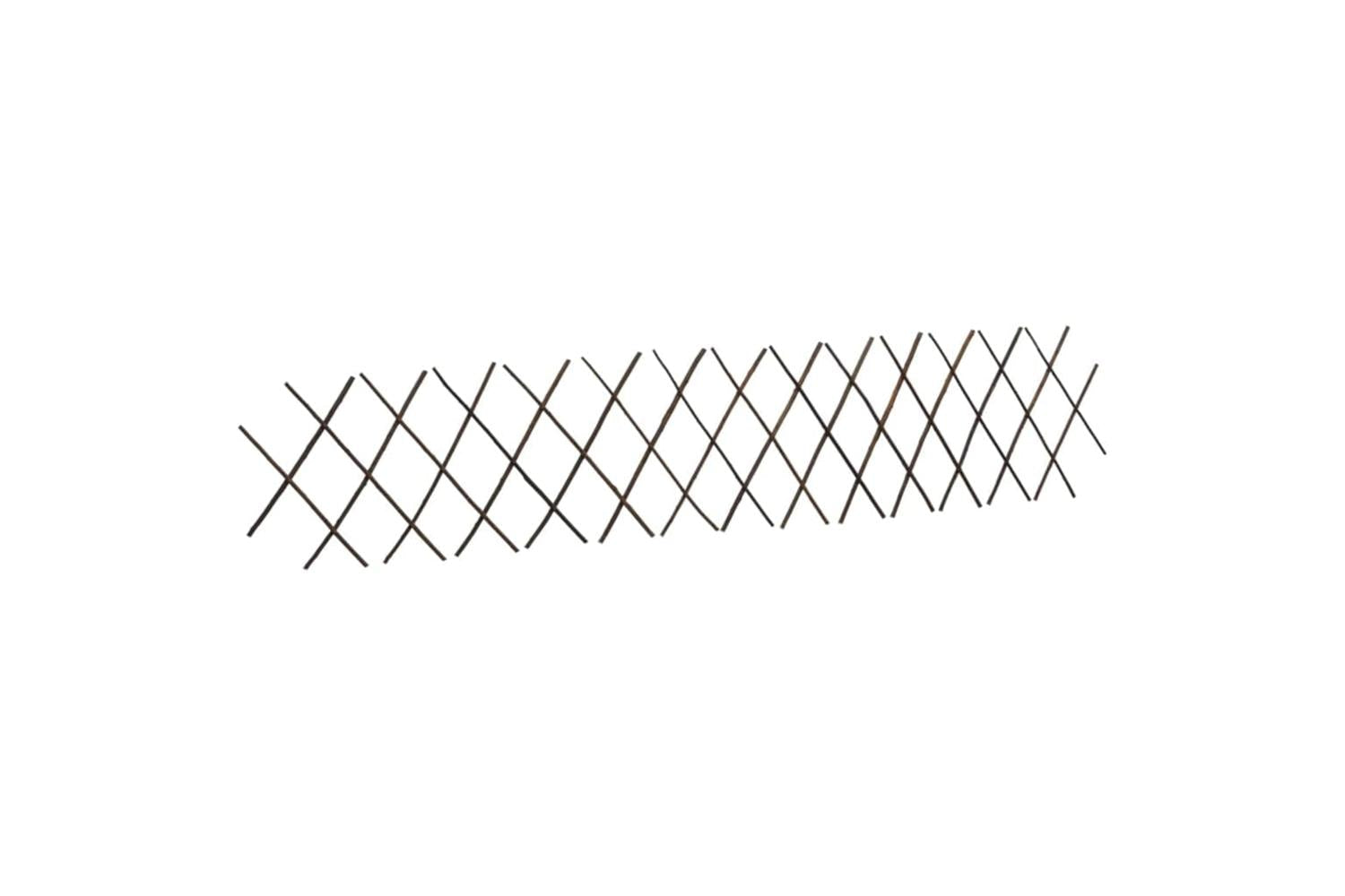vidaXL 147759 Willow Trellis Fences 5 Pcs 180x30cm-2