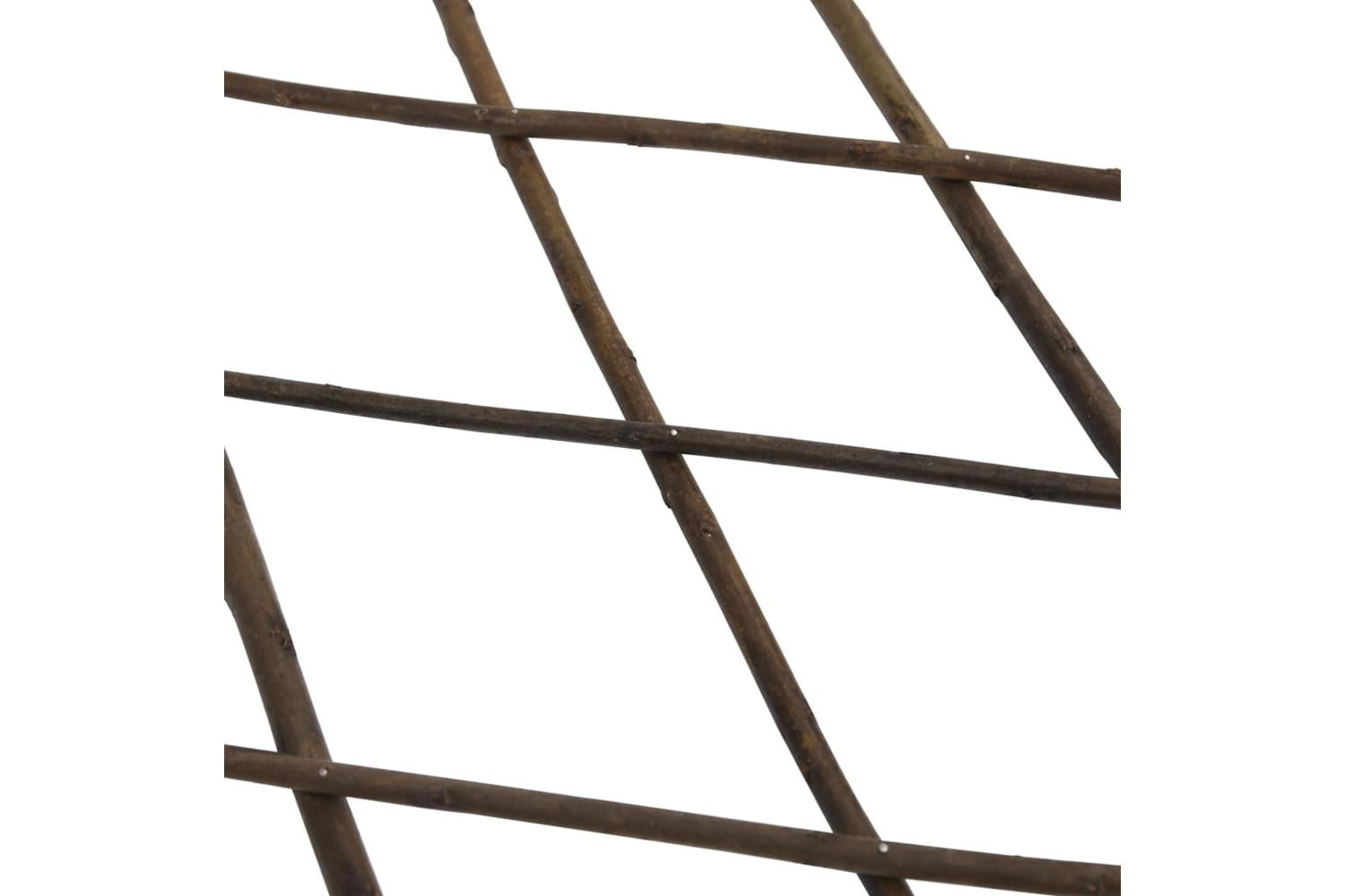 vidaXL 147759 Willow Trellis Fences 5 Pcs 180x30cm-6