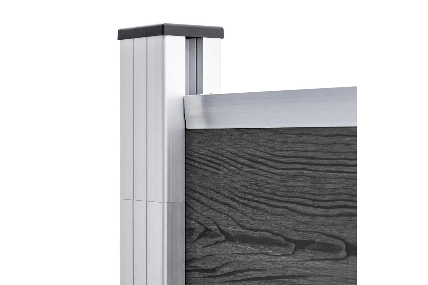 Vidaxl 3070440 Fence Panel Set Wpc 792x-8