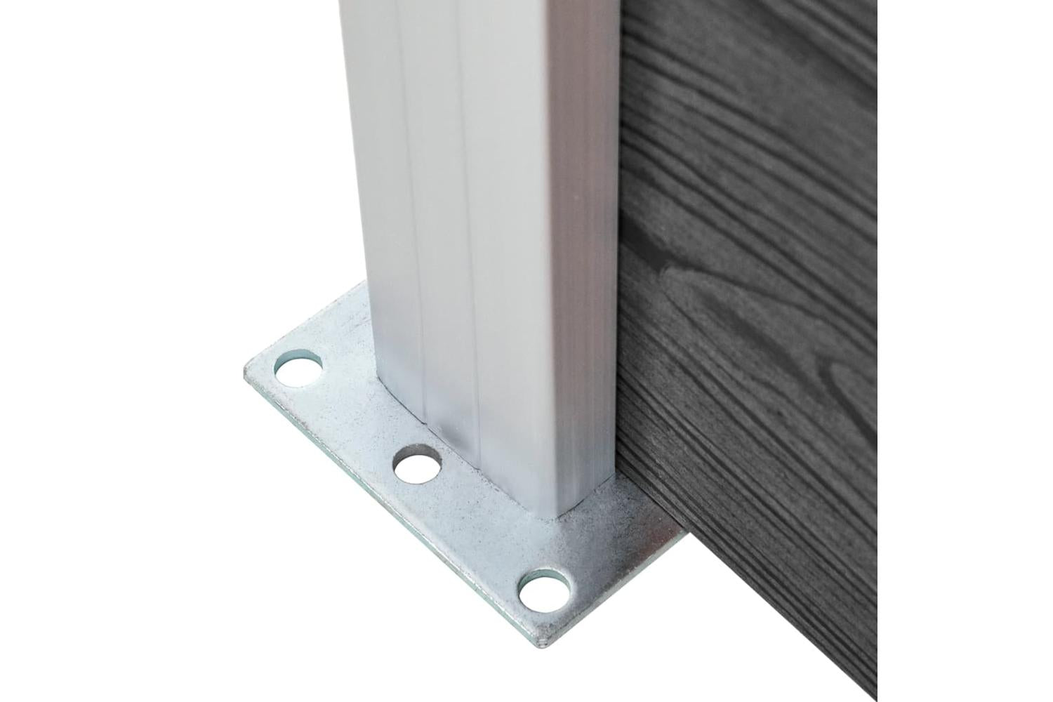 Vidaxl 3070439 Fence Panel Set Wpc 619x-9