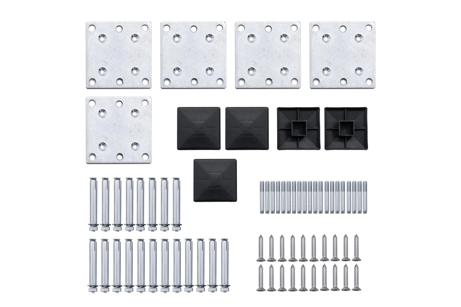 Vidaxl 3070439 Fence Panel Set Wpc 619x-10