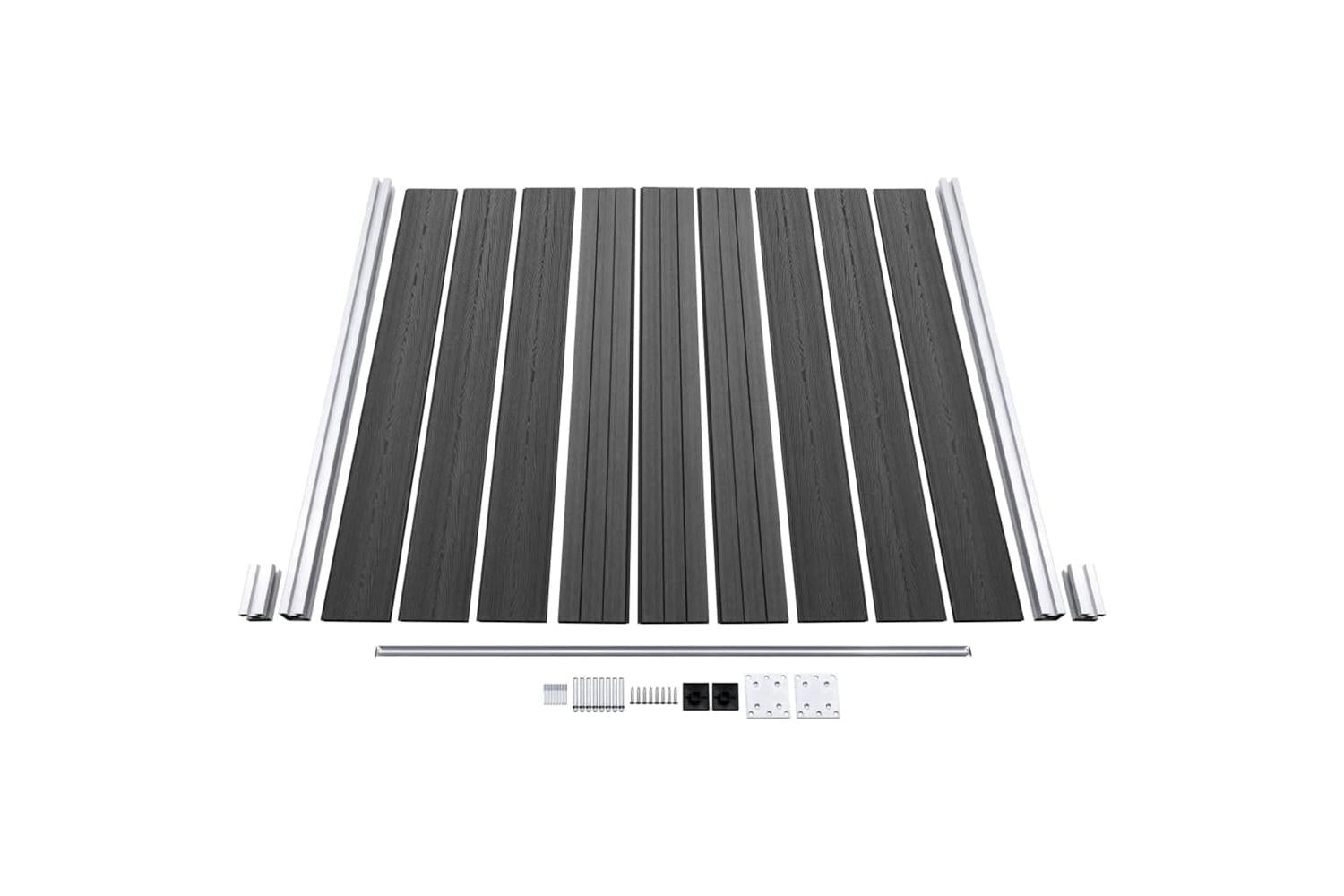 Vidaxl 3070446 Fence Panel Set Wpc 1830x-6